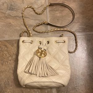 Tory Burch Fleming soft mini bucket bag